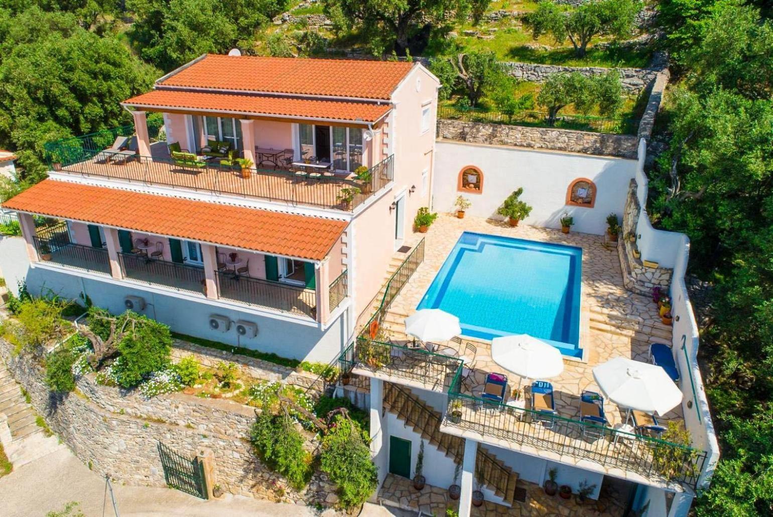 Villa Armandos Katávolos エクステリア 写真