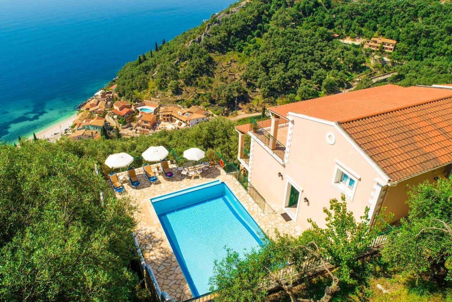 Villa Armandos Katávolos エクステリア 写真